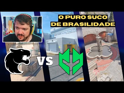 QUAL O MELHOR TIME BR ??? FURIA vs IMPERIAL - PARTIDA COMPLETA IEM Cologne 2024 CLASSICO BRASILEIRO