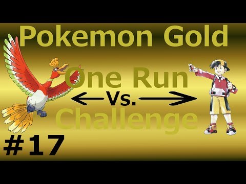 Pokemon Gold OneRun Challenge - Part 17 - Ho oh to Kanto