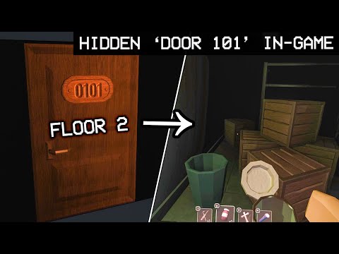 Where to find 'DOOR 101' of FLOOR 2 outside the map? - Doors Hotel+ Update
