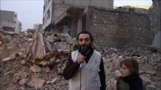 preview picture of video 'İMKANDER Varil Bombalarıyla Vurulan Bab'da..'