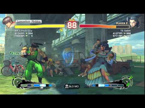 TBR S3ns3i Guy (Guy) vs TS Sabin (Rose) XBL Ranked Match