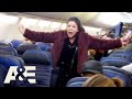 Woman FREAKS OUT When Forced To Wear A Mask On Plane | Fasten Your Seatbelt | A&E