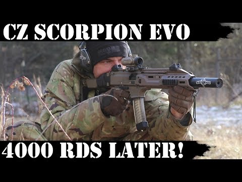 CZ Scorpion Evo3 S1: 4,000 Rds Later - WOW!