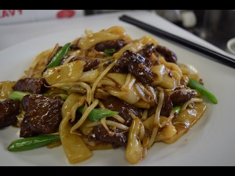 How to make beef ho fun 牛河干炒