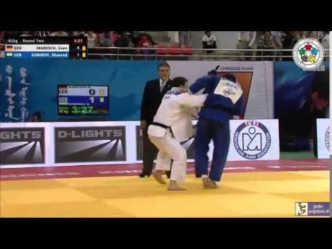 Judo 2014 Grand Prix Ulaanbaatar: Maresch (GER) - Sobirov (UZB) [-81kg]