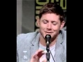 Jensen Ackles talking (he look so cool) 
