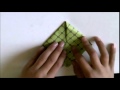 Origami facile tête de chat 