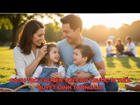 Cách Trò Chuyện Với Con Trước 10 Tuổi Quyết Định Tương Lai