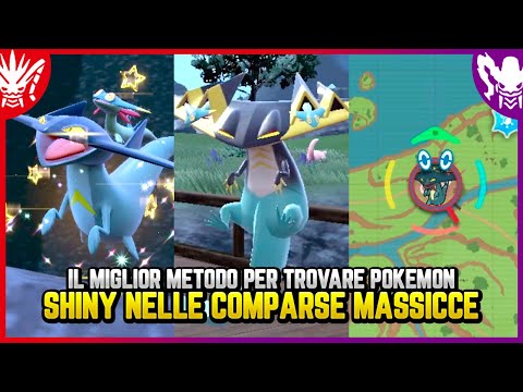 Il miglior metodo per trovare Pokemon Shiny nelle comparse massicce su Scarlatto e Violetto!