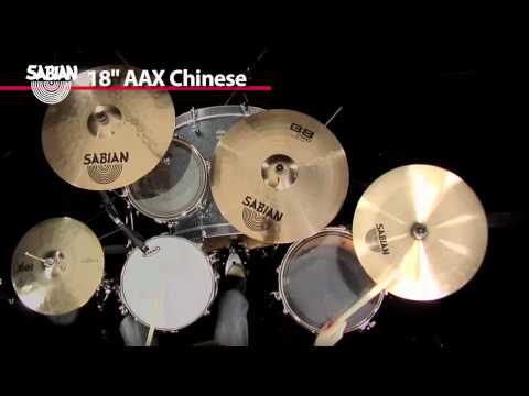 Sabian 18" AAX Chinese Cymbal