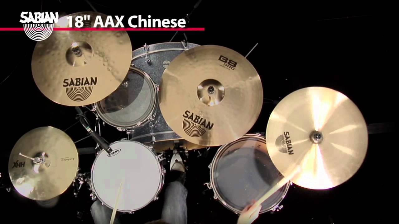 Sabian Aax 18" China Brilliant (21816XB)