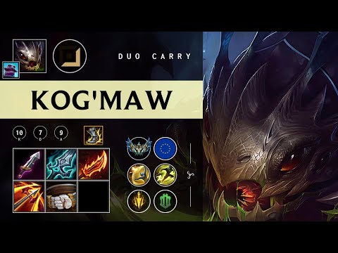 Kog'Maw ADC vs Draven - EUW Challenger Patch 26.01