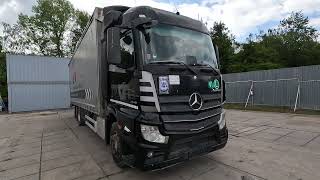 شاحنة ذات أغطية جانبية Mercedes-Benz ACTROS 2540, 6x2, EURO 6, SKL&Aacute;DAC&Iacute; HYDRAULICK&Eacute; ČELO ZEPRO, 22 PA | صورة 4 - Autoline