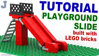 LEGO Playground Slide How To Tutorial