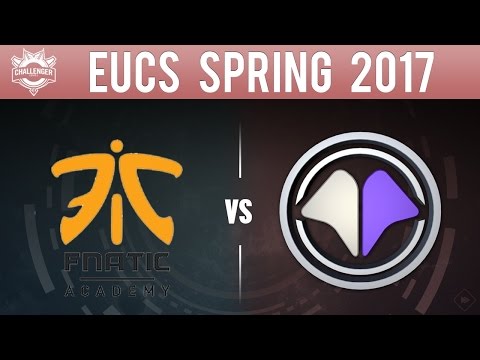 Fnatic Academy vs Millenium  League Of Legends EU CS 2017 Spring Game 1