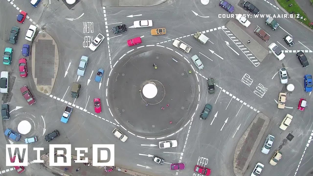 See How an Insane 7-Circle Roundabout Actually Works | WIRED - YouTube