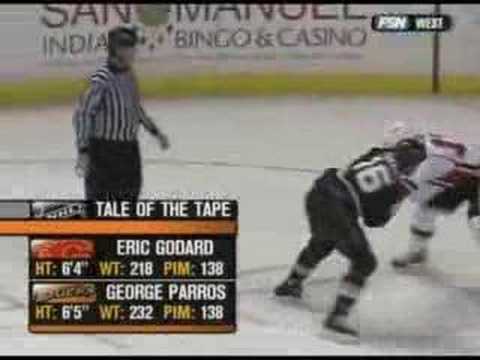 Eric Godard vs George Parros