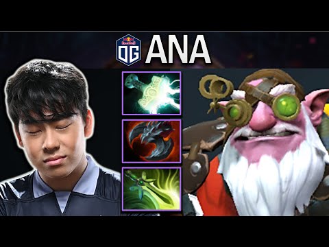 OG.ANA SMURF SNIPER WITH 30 KILLS - DOTA 2 7.30 GAMEPLAY