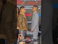Emanuel Navarette STARES DOWN Robson Conceicao in face off press conference!