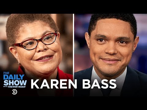 Karen Bass - Trump’s War Powers, Impeachment and the Congressional Black Caucus | The Daily Show