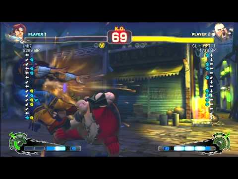 SSF4 Rank Match  ink7(HW)  vs  SL Hiro 111(RU)