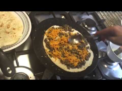 Full moon roti/burrito snack