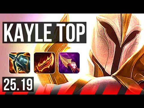 KAYLE vs MORDEKAISER (TOP) | 10 solo kills, Legendary, 700+ games | KR Diamond | 25.19