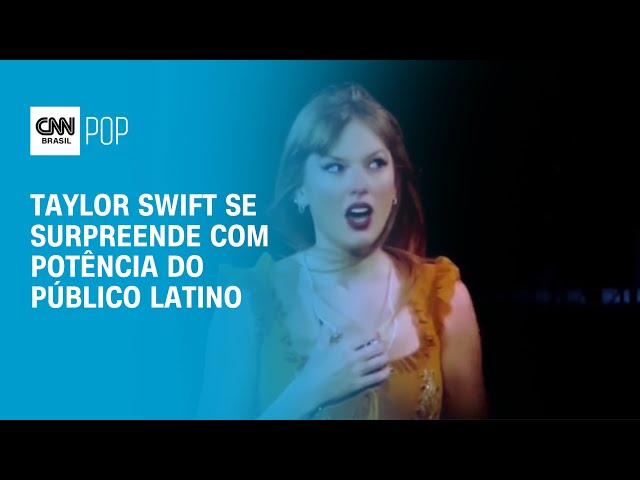 Taylor Swift se surpreende com potência do público argentino | CNN Virais