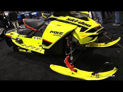 2020 Ski Doo MXZ X-RS 850 Sled - Walkaround - 2019 Toronto ATV Show