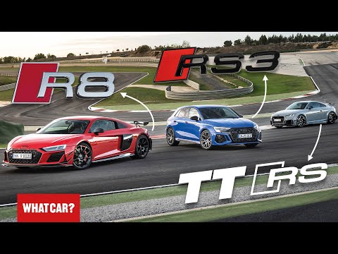 Audi R8 vs Audi RS3 vs Audi TT RS – are these the best Audis you'll NEVER buy?? | What Car?