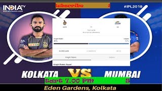 IPL 2020 LIVE Cricket Scorecard - MI vs KKR | 5th Match | Mumbai Indians vs Kolkata Knight Riders