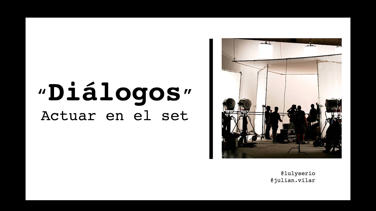 TALLER DE ACTUACIÓN PARA CINE Y TV