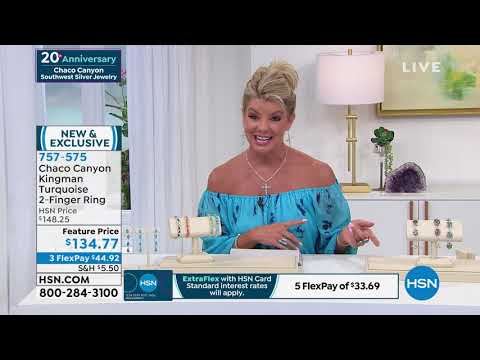 HSN | Chaco Canyon Southwest Jewelry 20th Anniversary 03.31.2021 - 01 PM