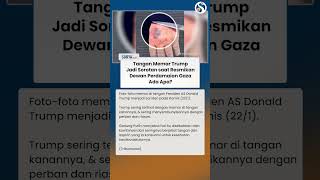 Tangan Trump Tampak Memar saat Resmikan Dewan Perdamaian, Gedung Putih Buka Suara
