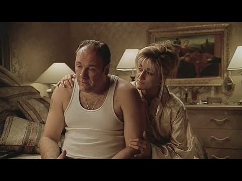 Tony And Carmela Talk About Junior And Livia - The Sopranos HD