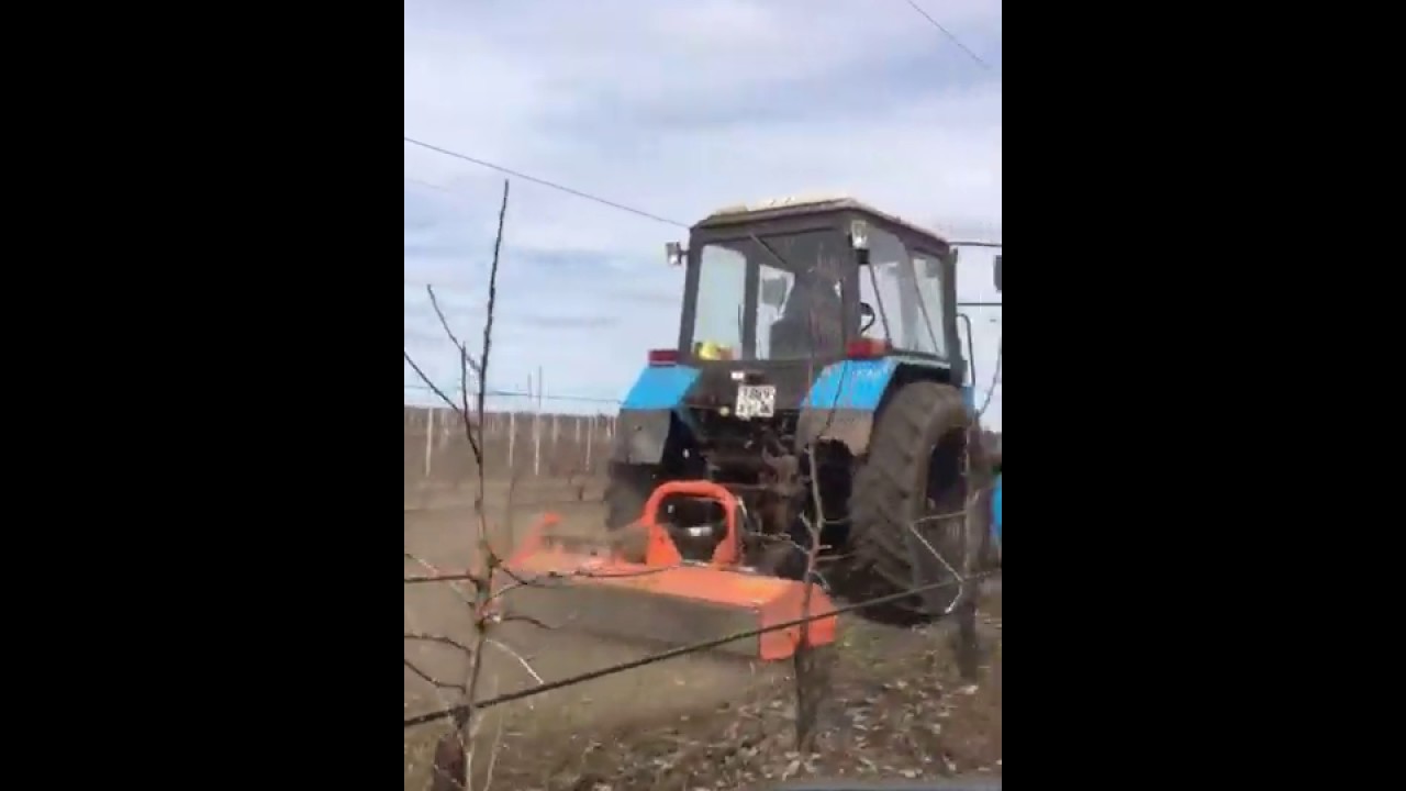 мульчер Doberkmet DP в саду Липецкой области