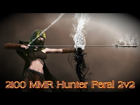 90 BM Hunter PvP (1080p) 2100 MMR Hunter Feral 2s - World of Warcraft BattleMasterPvP
