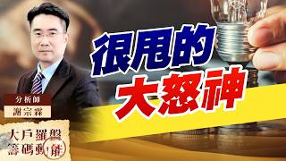 很甩的大怒神｜大戶羅盤籌碼動能 ｜謝宗霖 (圖)