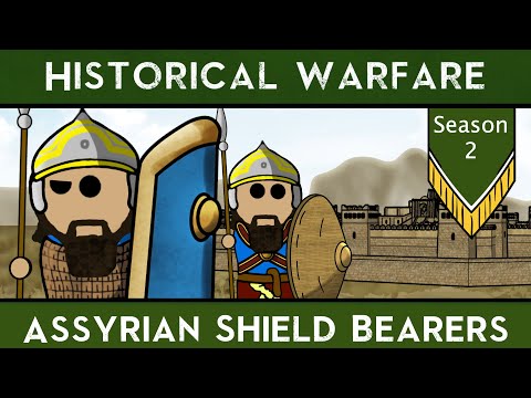 Historical Warfare : Assyrian Shield Bearers