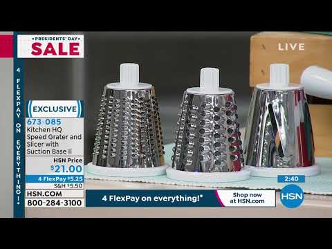 HSN | Kitchen Essentials - Presidents' Day Sale 02.13.2021 - 04 PM