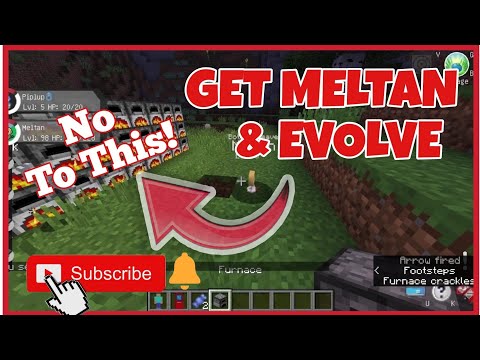 How To Get a Meltan and Evolve it to Melmetal in Minecraft Pixelmon