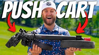 Thinnest Golf Push Cart Review // Big Max Blade IP