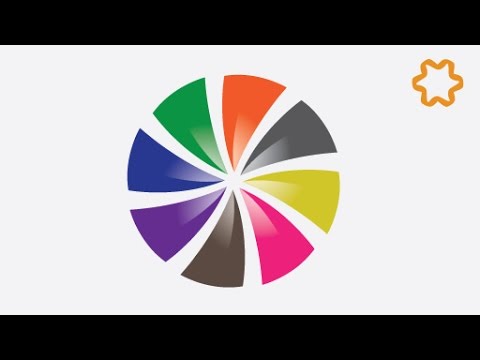 Water Drop Logo Design Tutorial With Different color every layer Adobe illustrator tutorial