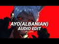 Ayo - Dhurata Dora Ft. Dj Geek (Remix) [Edit Audio]