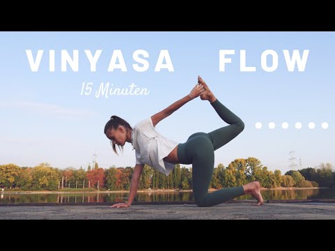 Vinyasa Yoga für Kraft und Beweglichkeit | 15 Minuten Flow | Rückbeugen & Twists