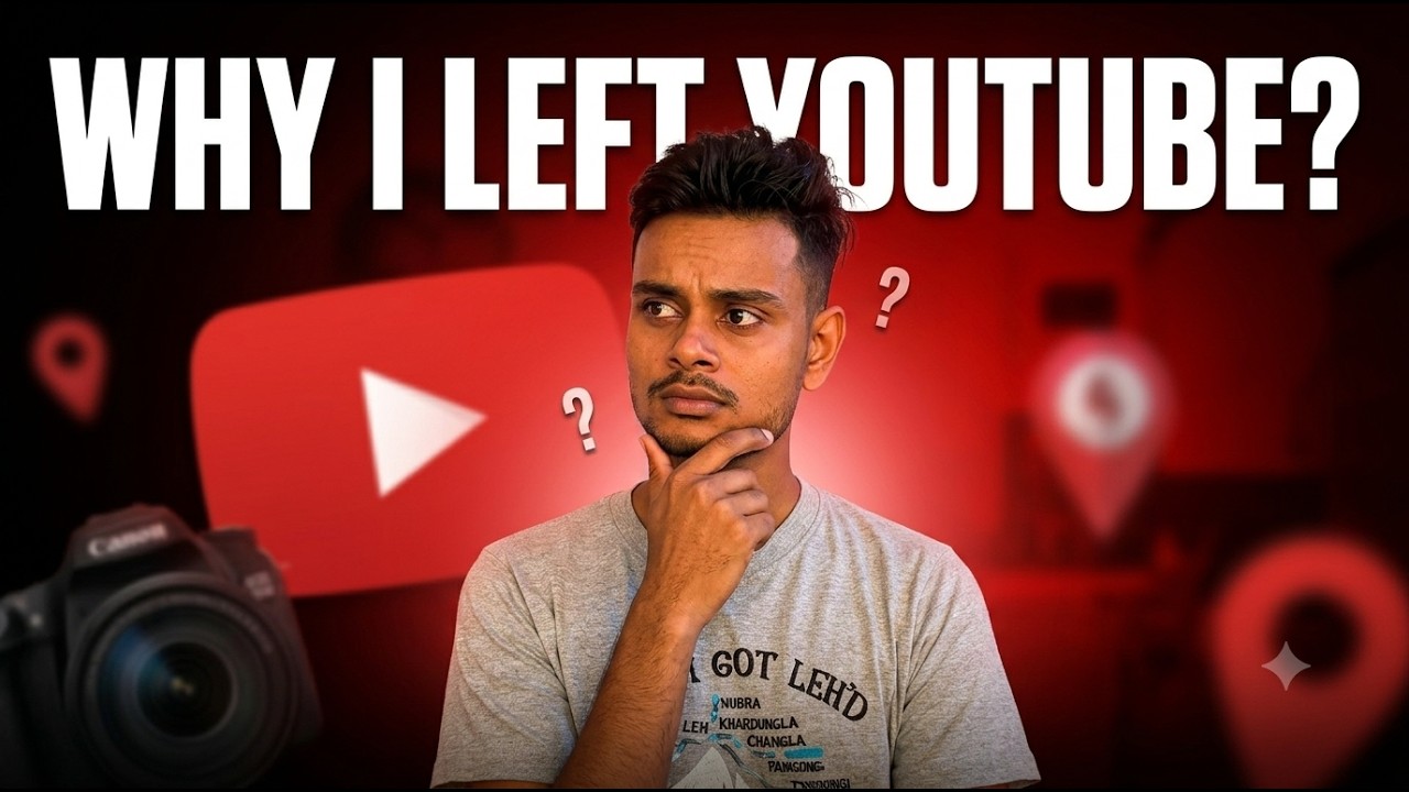 Why I Left YOUTUBE ?