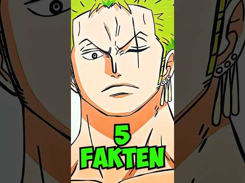 5 FAKTEN über LORENOR ZORRO - One Piece Fakten
