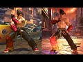 Tekken Animations 2D Vs 3D