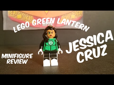 LEGO JESSICA CRUZ GREEN LANTERN MINIFIGURE & AQUAMAN RAGE OF ATLANTIS BLU RAY UNPACKING REVIEW