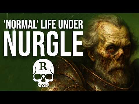 Warhammer 40k Lore: Life under Nurgle | Life on Chaos Worlds Horror Story (Unofficial Audio)